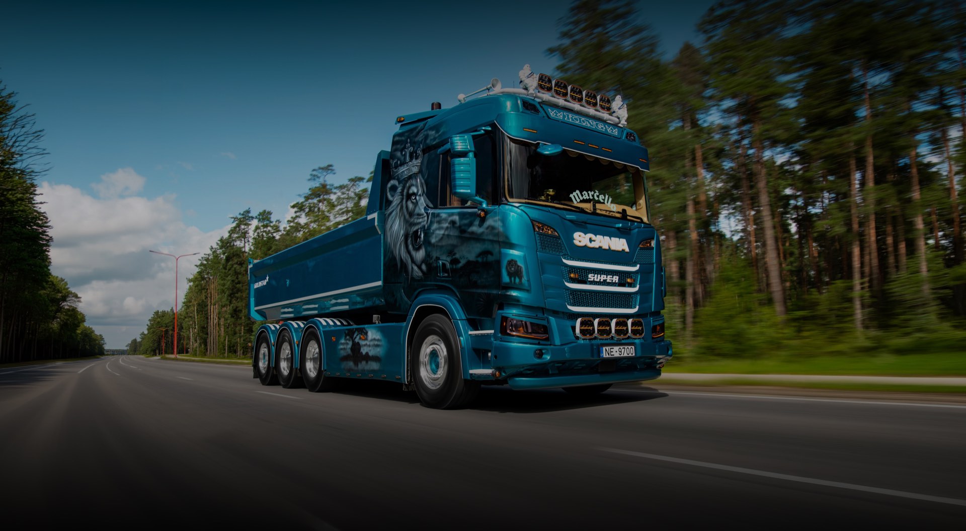 Improvement Scania kravas auto
